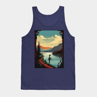 Nessie The Loch Ness Monster Tank Top